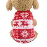 12 Colors Cartoon Puppy Vest Clothing Warm Dog Clothes Chihuahua French Bulldog Winter Dog Coat For Small Dogs Pet Cat Clothes