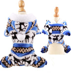 pawstrip XS-2XL Soft Fleece Dog Jumpsuit Winter Dog Clothes Small Puppy Coat Pet Outfits Warm Dog Hoodie Clothing For Yorkie