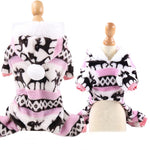 pawstrip XS-2XL Soft Fleece Dog Jumpsuit Winter Dog Clothes Small Puppy Coat Pet Outfits Warm Dog Hoodie Clothing For Yorkie