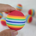Pet Ball Toy Colorful EVA Safety Toys for Dog Cat Play Good Company Kitten Puppy Toys all available 3 Sizes Pet Toys