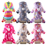 pawstrip XS-2XL Soft Fleece Dog Jumpsuit Winter Dog Clothes Small Puppy Coat Pet Outfits Warm Dog Hoodie Clothing For Yorkie