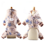 pawstrip XS-2XL Soft Fleece Dog Jumpsuit Winter Dog Clothes Small Puppy Coat Pet Outfits Warm Dog Hoodie Clothing For Yorkie