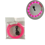Pet Waterproof USB Rechargeable LED Dog Collar Night Safety Flashing Pet Supplies Dog Accessories For Puppy LED Collar Leash